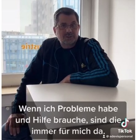 Mitarbeiterstimme Herr Begani